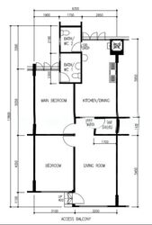 Blk 665 Hougang Avenue 4 (Hougang), HDB 3 Rooms #568867861